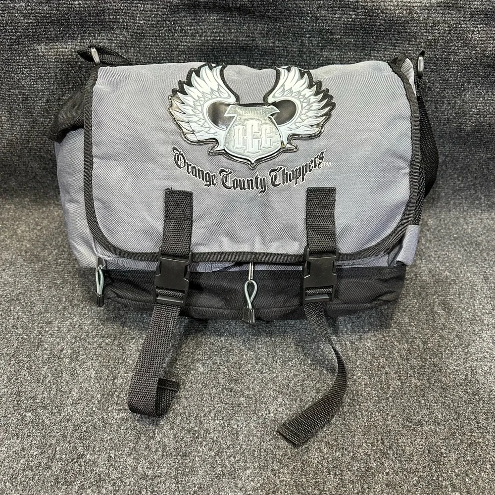 Orange County Choppers Motorcycles F687 Messenger Daily Crossbody‎ Shoulder Bag